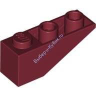 Деталь Лего Скос Обратный 33 3 х 1 Цвет Темно-Красный