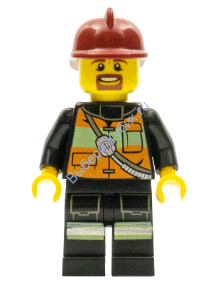 Минифигурки Лего Сити - Пожарный cty0342