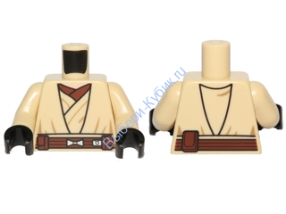 Деталь Лего Торс С Рисунком Цвет Песочный