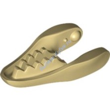 Деталь Лего Голова Динозавра Хищник Нижняя Челюсть Цвет Песочный