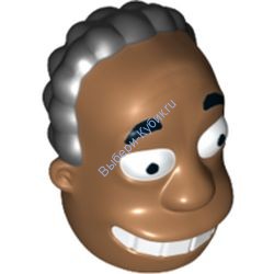 Деталь Лего Голова Модифицированная Симпсоны Цвет Карамельный