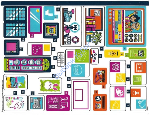 Наклейки К Набору Лего Френдс 41731 - (10101080/6416436)