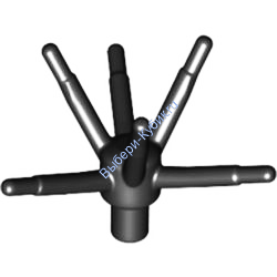 Цветочный Стебель Со Стержнем И 6 Стебельками Цвет Черный