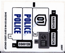 Наклейки К Набору Лего 60128 - Международная версия - (24521/6133146)