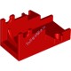 Деталь Лего База Пушки 2 х 4 Цвет Красный