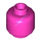 Деталь Лего Голова Минифигурки Цвет Темно-Розовый