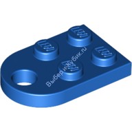 Деталь Лего Пластина 3 х 2 С Отверстием Цвет Синий