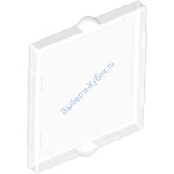 Деталь Лего Стекло Для Окна 1 X 2 X 2 Плоский Перед Цвет Прозрачный