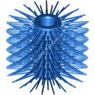 Деталь Лего Щетка Цвет Синий