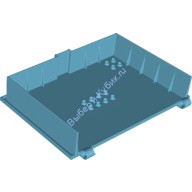 Деталь Лего Половина Обложки Книги 16 x 12 x 2 2/3 Цвет Умеренно-Лазурный