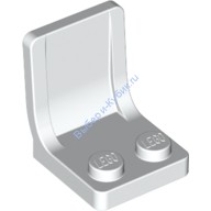 Деталь Лего Стул / Сидение 2 х 2 Цвет Белый