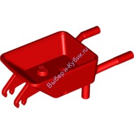 Деталь Лего Рама Тачки Цвет Красный