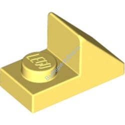 Деталь Лего Скос 45 2 х 1 С 2/3 Вырезом Цвет Ярко-Светло-Желтый