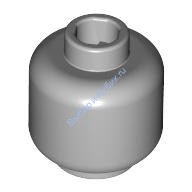 Деталь Лего Голова Минифигурки Цвет Светло-Серый