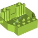Деталь Лего База Т/С 6 х 5 х 2 с 2 С Сиденьями Цвет Лайм