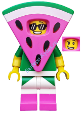 Минифигурка Лего Фильм Чувак с Арбузом