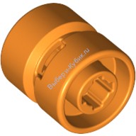 Деталь Лего Диск 11Мм D X 12Мм Отверстие Для Дисков С Пин Держателем Цвет Оранжевый