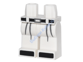 Деталь Лего Ноги Цвет Белый