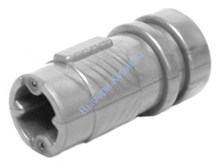 Деталь Лего Держатель Светового Мяча 2L С Отверстием Под Ось Цвет Перламутрово-Светло-Серый