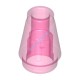 Деталь Лего Конус 1 х 1 С Верхним Пазом Цвет Прозрачно-Розовый