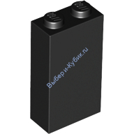 Деталь Лего Кубик 1 х 2 х 3 Цвет Черный