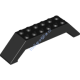 Деталь Лего Скос 45 10 х 2 х 2 Двойной Цвет Черный