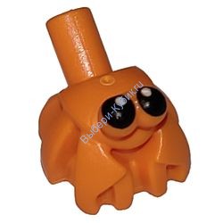 Деталь Лего Краб Цвет Оранжевый