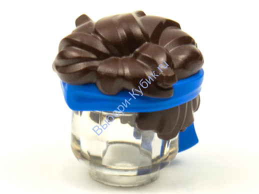 Деталь Лего Парик Цвет Темно-Коричневый