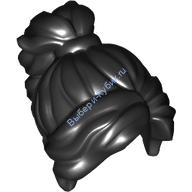 Деталь Лего Волосы Цвет Черный