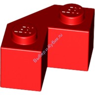 Деталь Лего Кубик Модифицированный Угловой 2 х 2 Цвет Красный