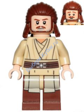 Минифигурка Лего Звездные Войны Куай-Гон Джинн