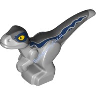 Деталь Лего Динозавр Детеныш Цвет Светло-Серый