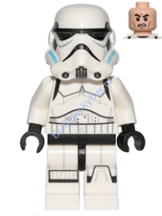 Stormtrooper (Printed Legs, Dark Azure Helmet Vents)