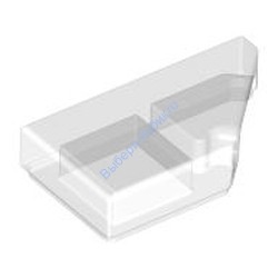 Деталь Лего Плитка 1 X 2 Скошенная В Право Цвет Прозрачный