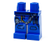 Деталь Лего Ноги С Рисунком Цвет Синий