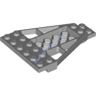 Деталь Лего Пластина Клин 8 х 6 х 2/3 С Решеткой Цвет Светло-Серый