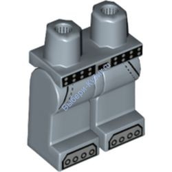 Деталь Лего Ноги С Рисунком Цвет Песочно-Голубой