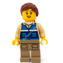 Минифигурка Лего Сити Спасатель