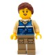 Минифигурка Лего Сити Спасатель