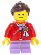 Child, Red Jacket with Ribbon (10251)