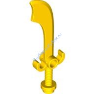 Деталь Лего Меч Цвет Желтый