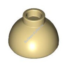 Деталь Лего Кубик Круглый 1 1/2 x 1 1/2 x 2/3 Купол Цвет Песочный