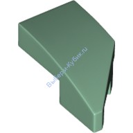 Деталь Лего Клин 2 х 1С Обрезанным Креплением Левый Цвет Песочно-Зеленый