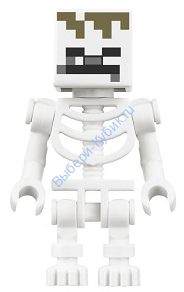 Минифигурка Лего Майнкрафт Скелет