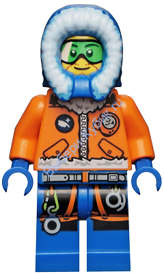 Минифигурка Лего Сити- Исследователь Арктики