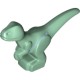 Деталь Лего Динозавр Детеныш Однотонный Цвет Песочно-Зеленый