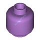 Деталь Лего Голова Минифигурки Цвет Умеренно-Лавандовый