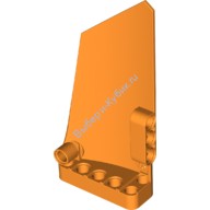 Деталь Лего Техник Панель #18 Большая Гладкая Сторона B Цвет Оранжевый