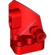 Деталь Лего Техник Панель # 1 Малая Гладкая Короткая Сторона A Цвет Красный
