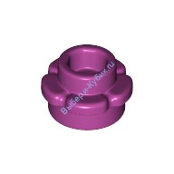 Деталь Лего Пластина Круглая 1 х 1 С Лепестками (5 Лепестков) Цвет Маджента